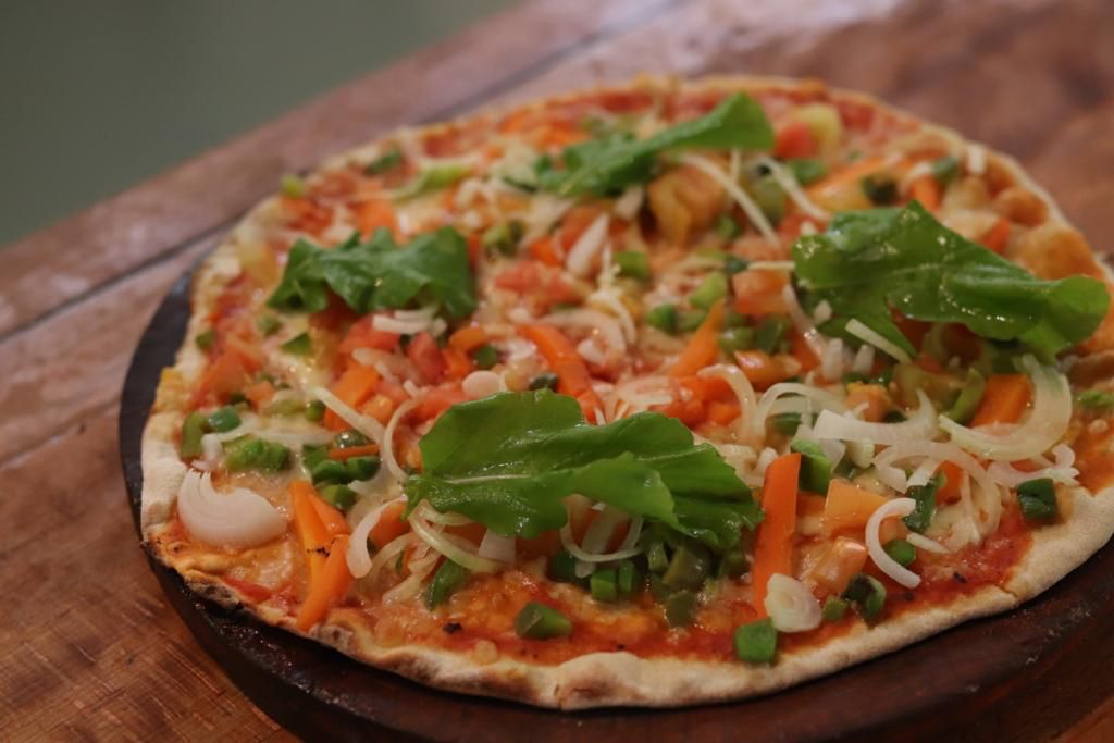 Pizza de vegetales