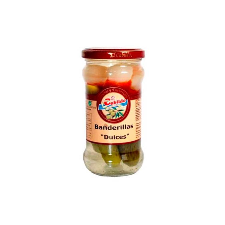 Banderillas enteras dulces El Cabildo 295g