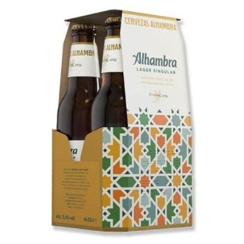 CERVEZA BOTELLA ALAMBRA 6u x 250ML