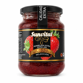 Mermelada de fresa sunvital 340 g